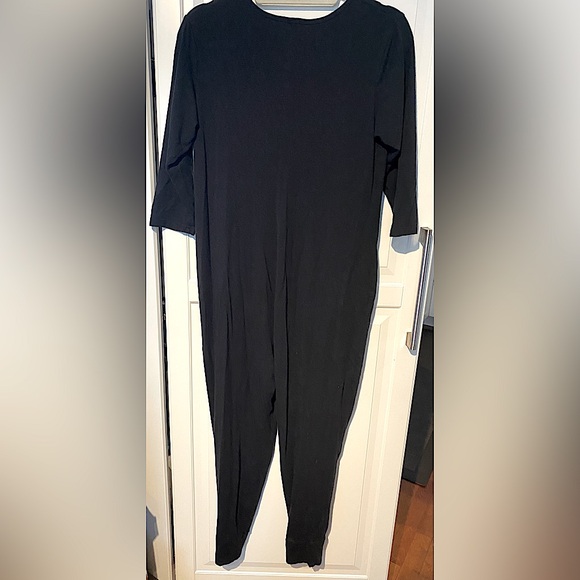 Smash + Tess Jumpsuit 3/4 Sleeve Black Sz S - Picture 2 of 5